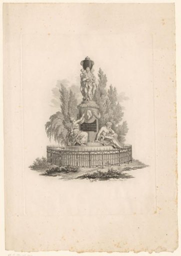 Tomb monument for the Duke of Brunswick