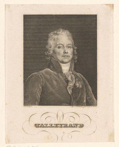 Portrait of Charles Talleyrand-Périgord