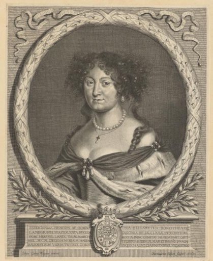 Portrait of Elisabeth Dorothea of Hesse-Darmstadt