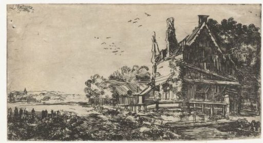 House with three chimneys