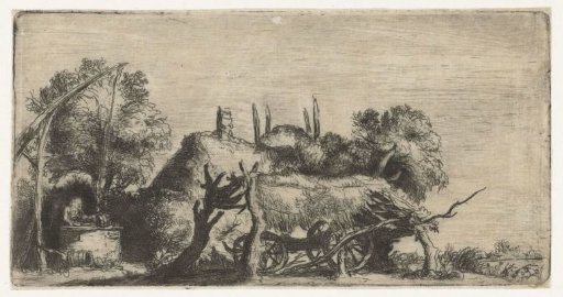 Landscape with a Well and a Cart