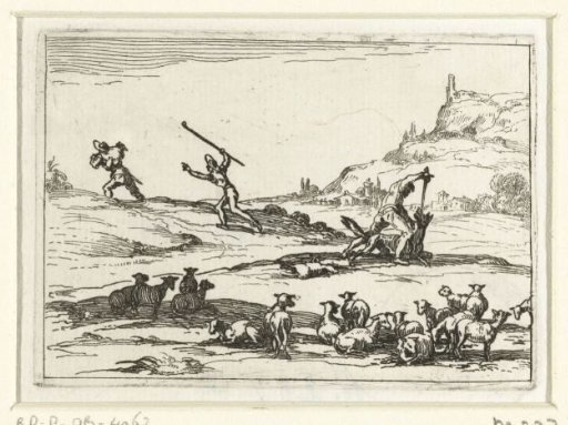 Shepherds Defending Their Flock