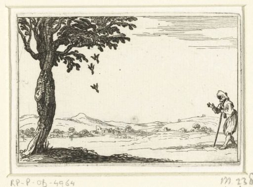 A Raven Casting Young Out of His Nest