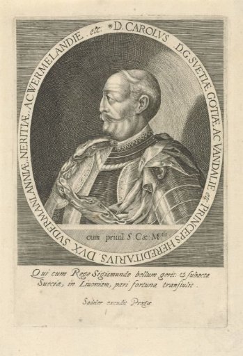 Portrait of Charles IX of Sweden as Duke of Södermanland