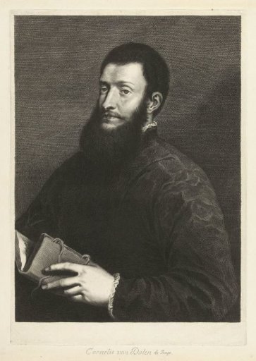 Portrait of the poet Pietro Aretino