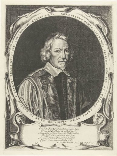 Portrait of Christiaan Rumpf at the age of 65