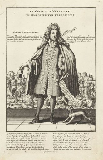 Crier of Versailles, 1692