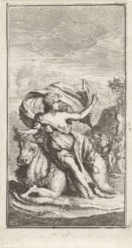Europa seated on the bull