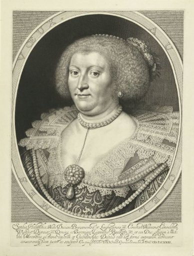 Portrait of Sophia Hedwig of Brunswick-Wolfenbüttel
