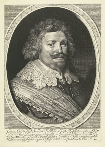 Portrait of Gaspard de Coligny, Duke of Châtillon, aged 45