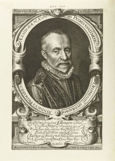Portrait of Petrus van der Meer