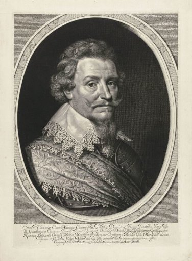 Portrait of Ernst Casimir, count of Nassau-Dietz