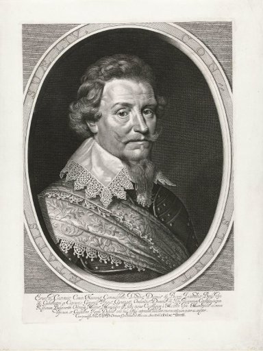 Portrait of Ernst Casimir, count of Nassau-Dietz