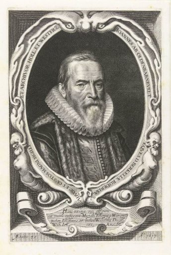 Portrait of Johan van Oldenbarnevelt aged 70