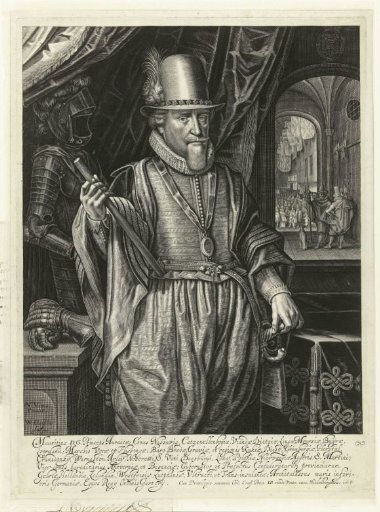 Portrait of Maurits, prince of Orange