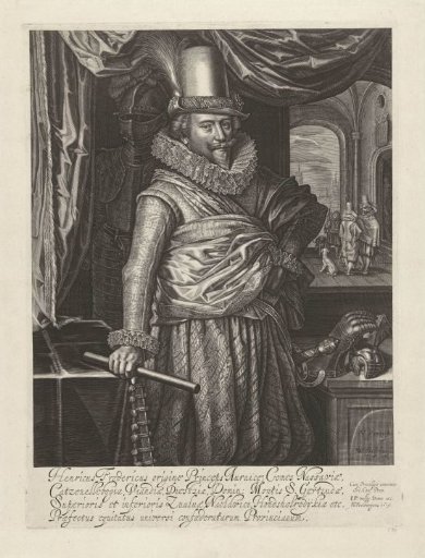 Portrait of Frederik Hendrik, prince of Orange-Nassau