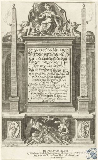 Allegory on the history of the Netherlands