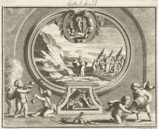 Allegory on Vanity with Dance around the Golden Calf