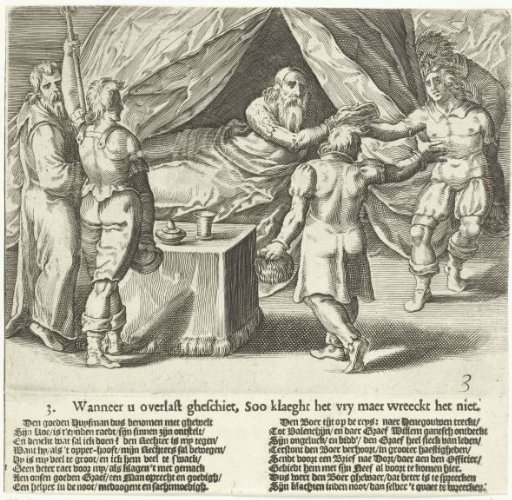 The farmer complains to Count William III