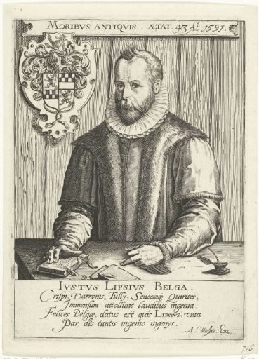 Portrait of Justus Lipsius at the Age of 43