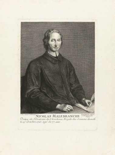Portrait of Nicolas Malebranche
