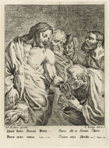 Christ Giving the Keys to Peter
