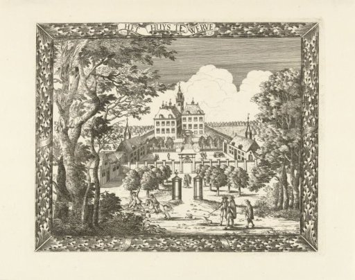 View of the House at Werve at Voorburg