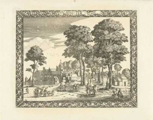 View of Ter Noot Castle at The Hague