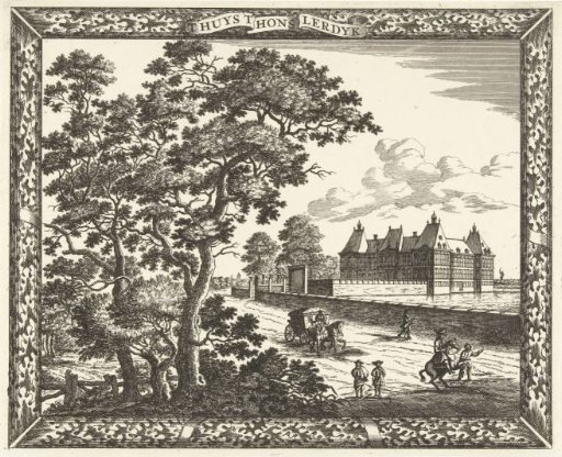 View of Honselaarsdijk Palace