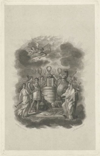 Commemorative Allegory on the University of Amsterdam, 1632-1832