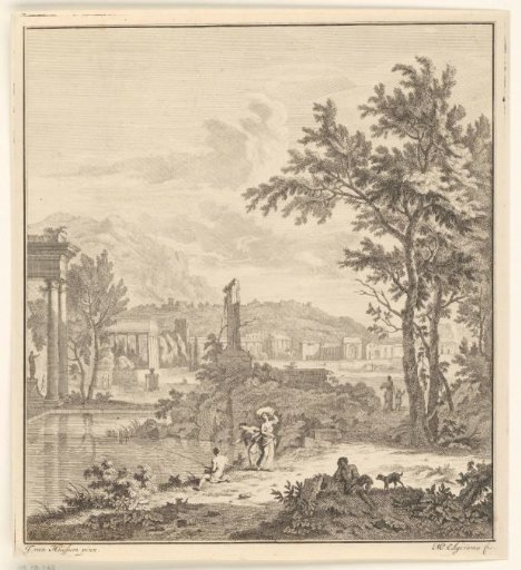 Landscape with Fisherman