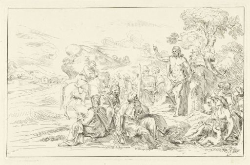 The Preaching of John the Baptist