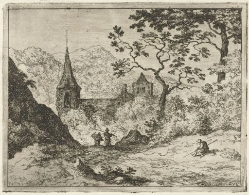 Landscape with a Church in a Valley