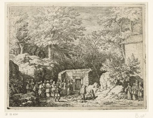 View of the Spring of Sauvenière near Spa