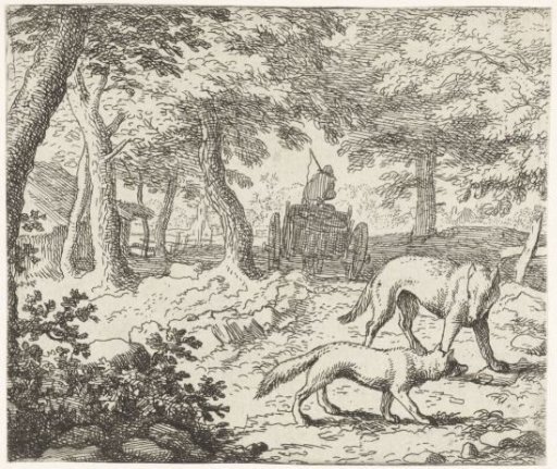Grimbert the Badger and Reynard the Fox