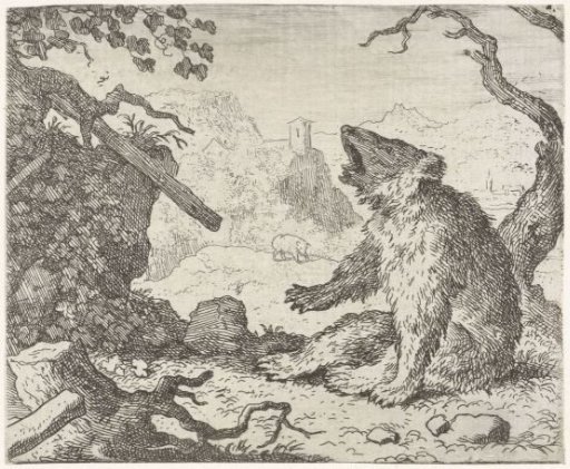 Bruun the Bear summons Reynard the Fox
