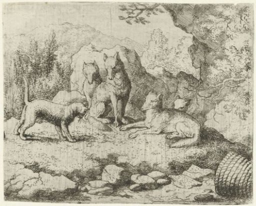 Tibert the Cat summons Reynard the Fox