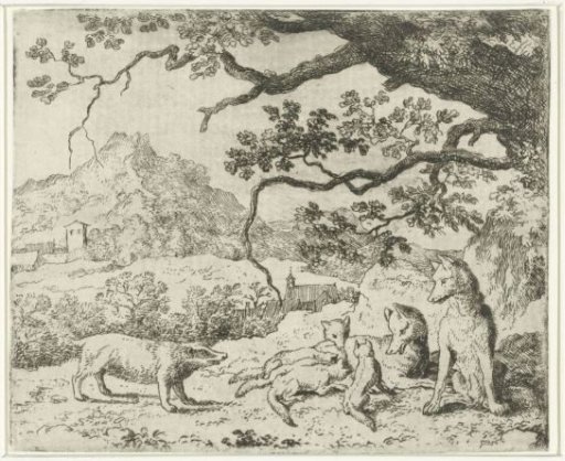 Grimbert the Badger summons Reynard the Fox