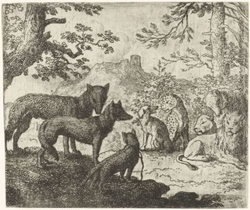 Reynard the Fox's Family Leaves the Court