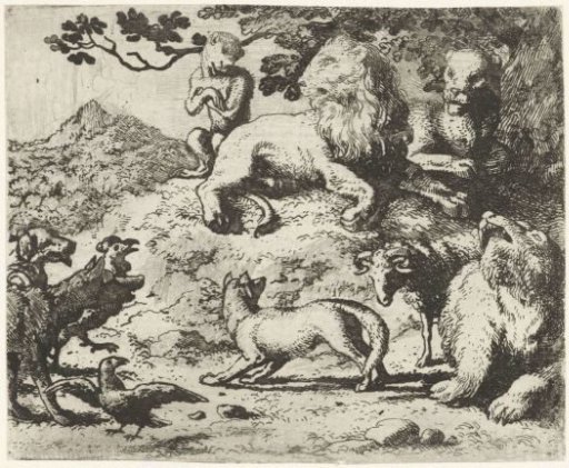 Reynard the Fox's Acquittal Indicted by the Animals