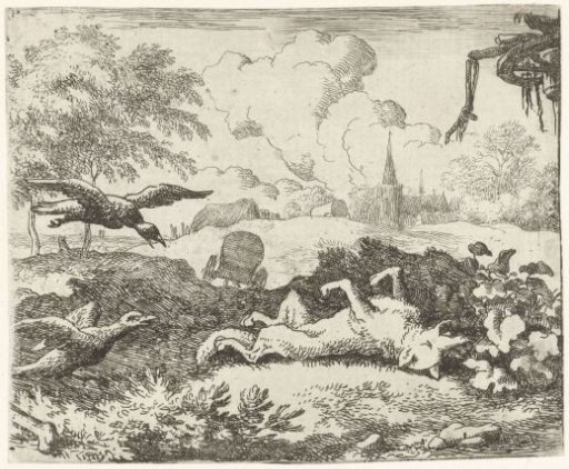 Reynard the Fox Pretends to Be Dead