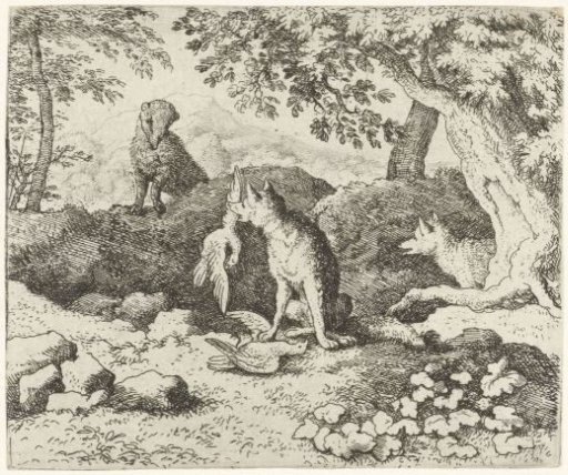 Grimbert the Badger Warns Reynard the Fox