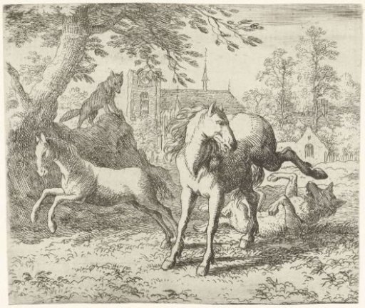 Reynard the Fox Traps Ysengrim the Wolf