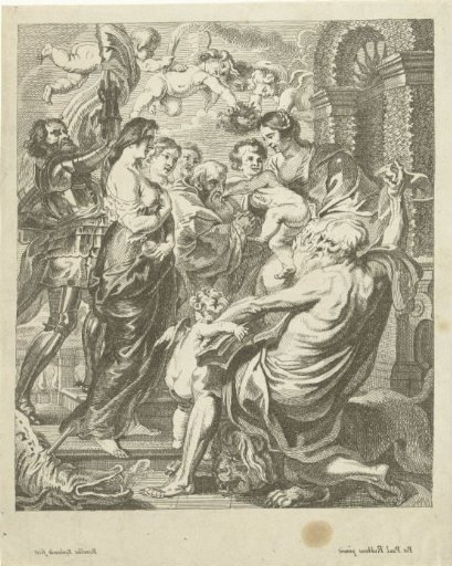 Madonna and Child with Saints