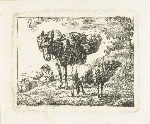 Pack donkey