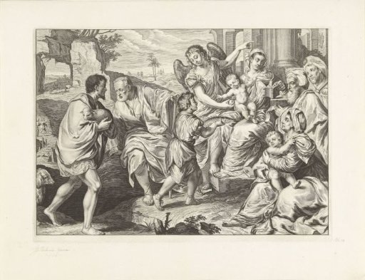 The Holy Family in the company of others