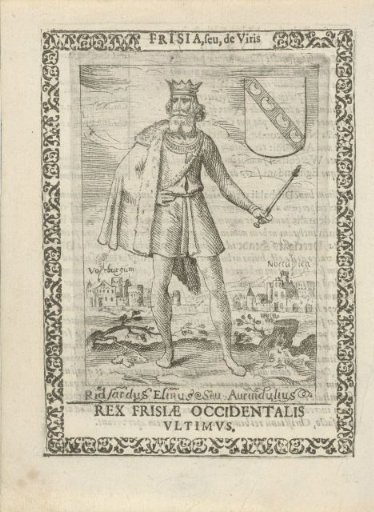 Riedsardus Elinus or Aurindulius, Last King of West Frisia