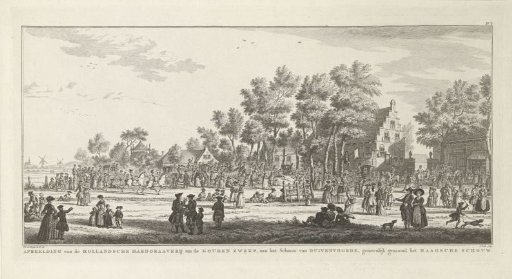 Dutch trotting race, ca. 1775