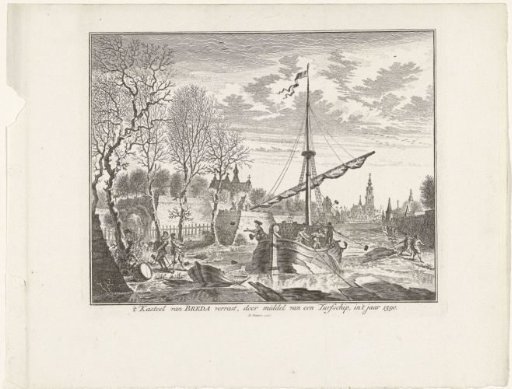 Peat barge of Breda, 1590