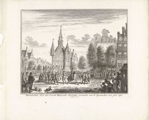 Deventer into Spanish hands through the betrayal of William Stanley, 1587